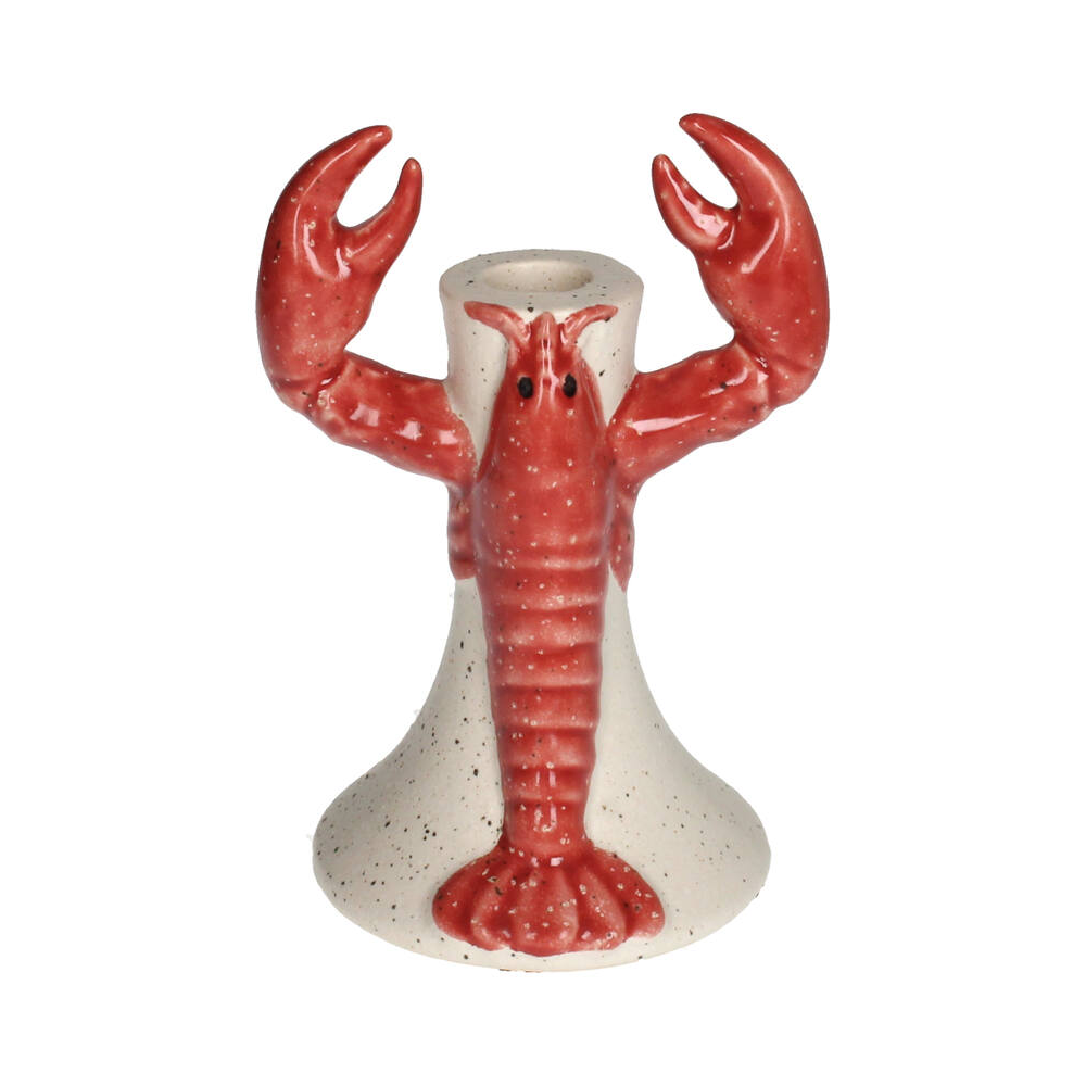 Подсвечник "Lobster", 12,2х10,7х17,8 см, красный