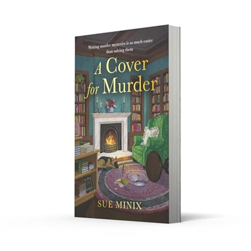 Книга на английском языке "A Cover for Murder", Sue Minix