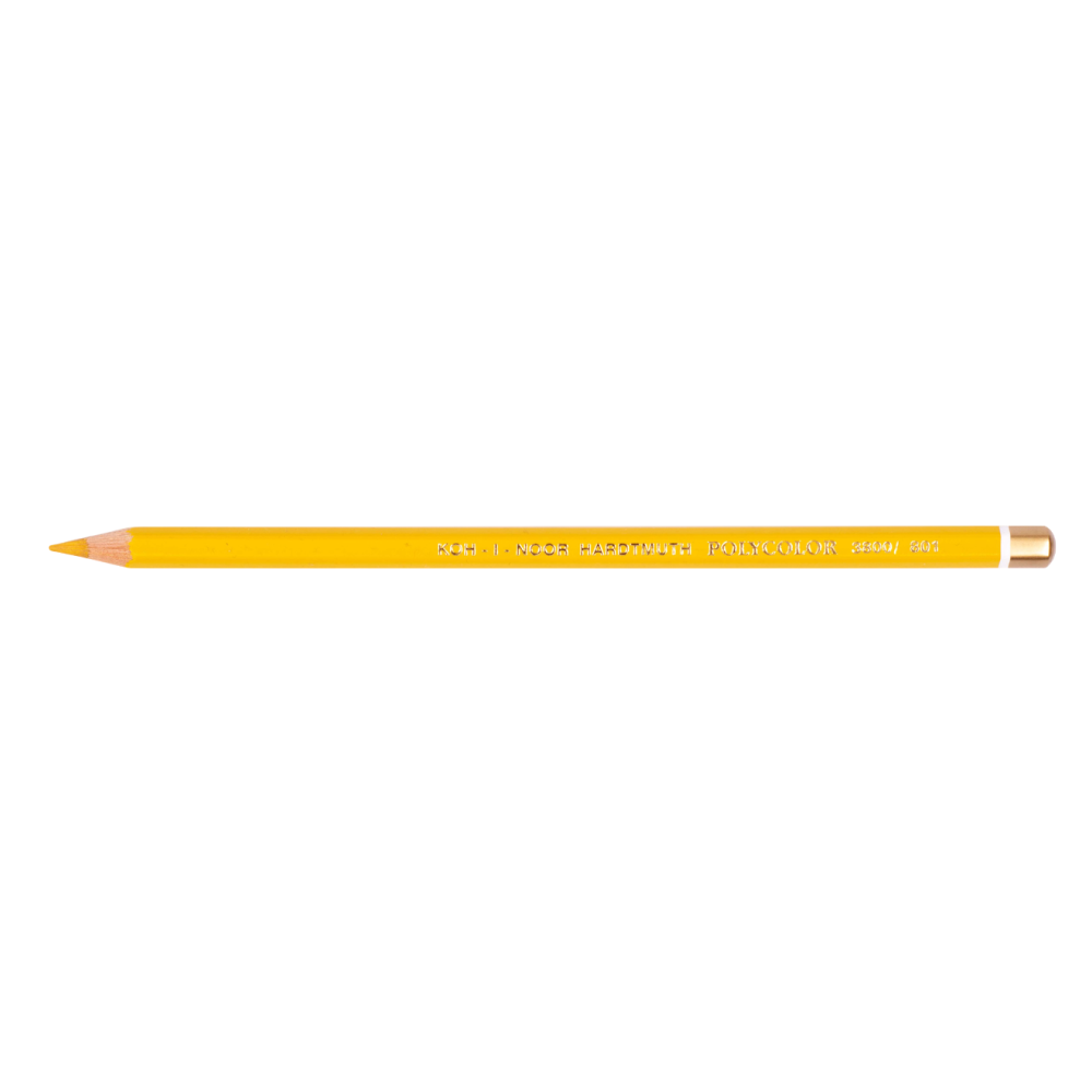 Карандаш цветной Koh-I-Noor "Polycolor 3800", 801 охра желтая