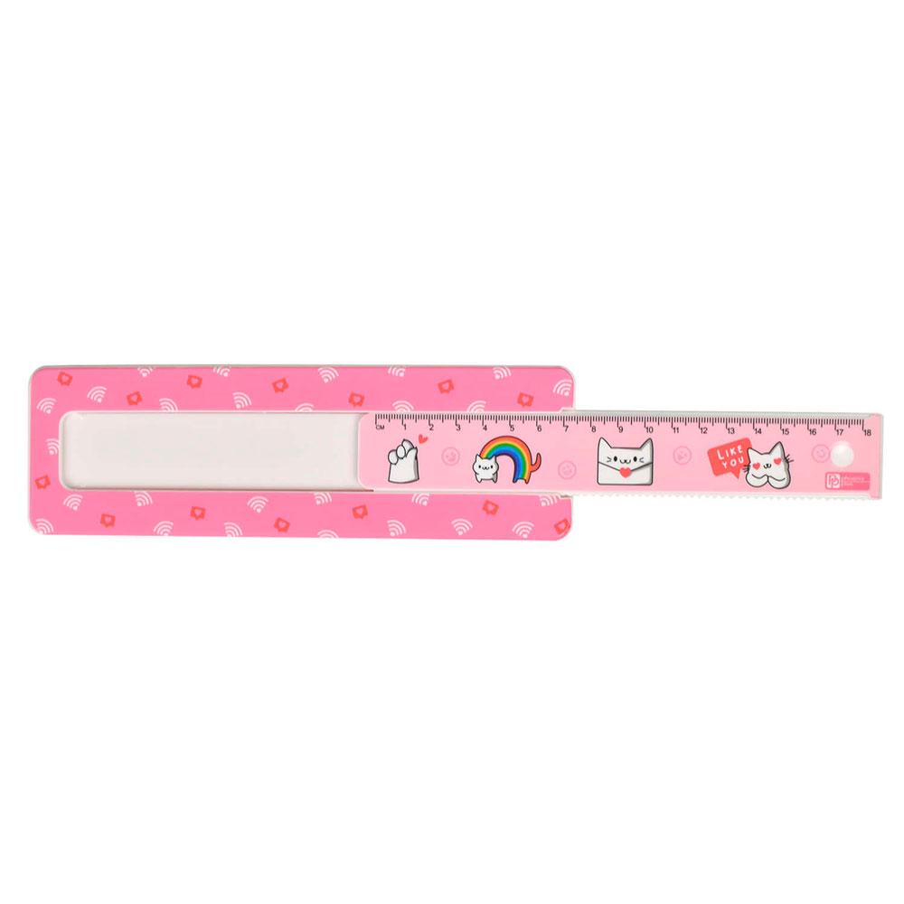 Пенал "Яркие будни", 1 отделение, розовый - 3