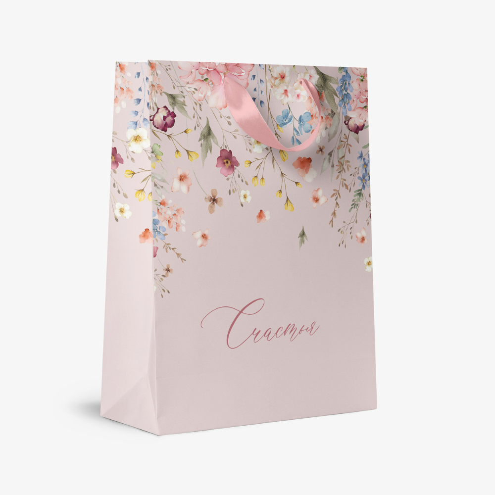 Пакет бумажный подарочный "Italy Garden XL", 31х41х10 см , ассорти