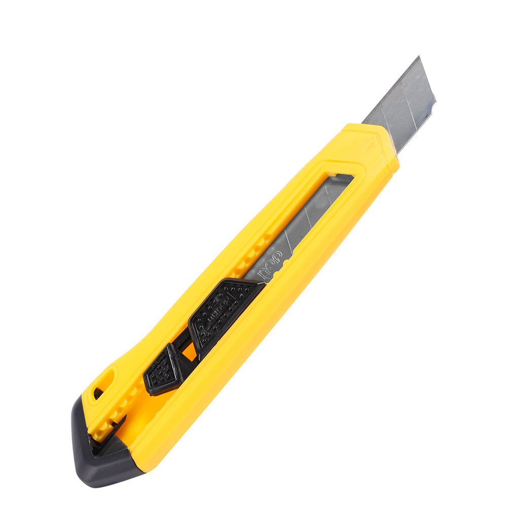 Нож для бумаги "Deli DL018B", 18 мм, жёлтый - 2