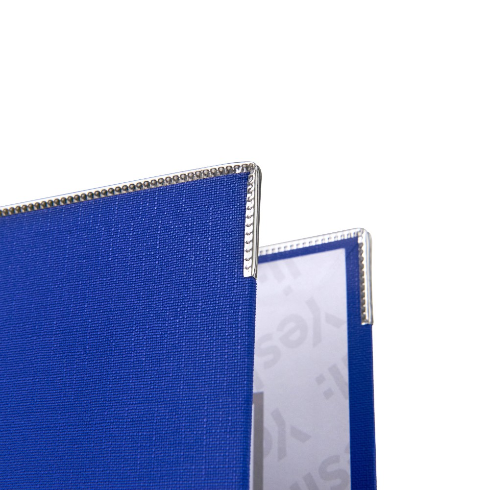 Папка-регистратор "Yesli:", А4, 50 мм, ПВХ Эко, синий - 4