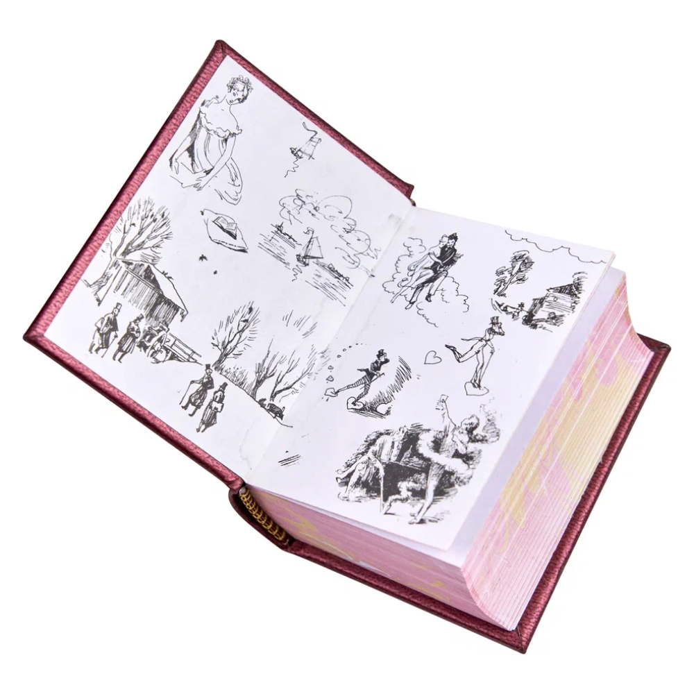 Книга-мини "Евгений Онегин", Александр Пушкин, 44х59 мм, ассорти - 6