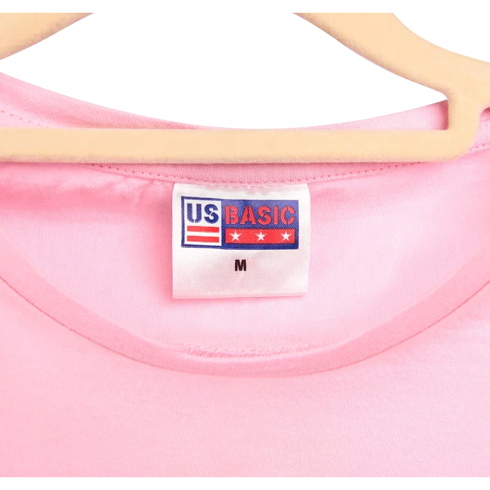 Набор сувенирный «Футболка «Пяшчотна да сябе», M, розовый +открытка-стикер 3D» - 5