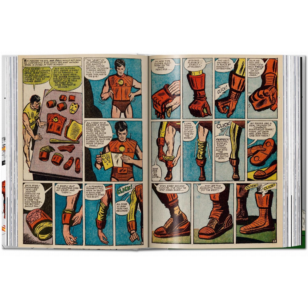 Книга на английском языке "The Marvel Age of Comics 1961-1978", Roy Thomas