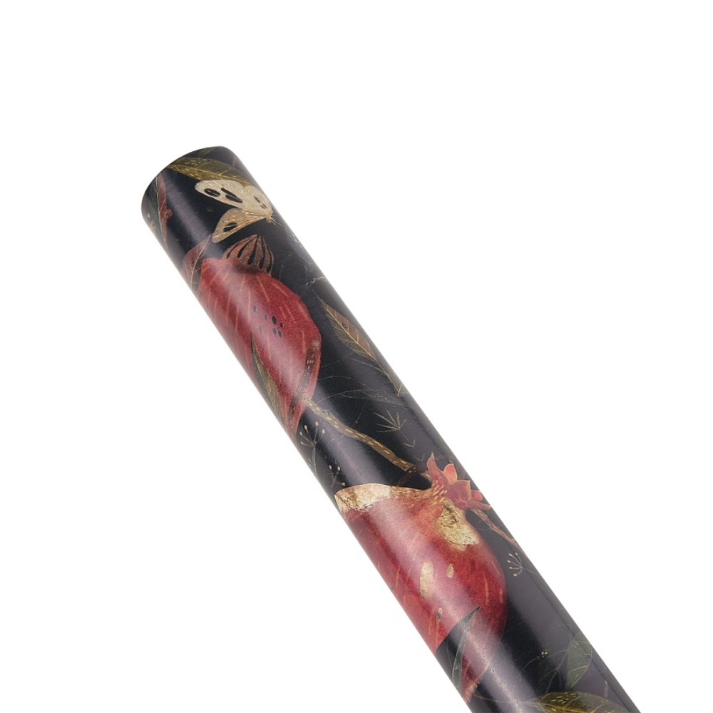 Бумага декоративная в рулоне "Flora. Гранат", 1х0,7 м - 3