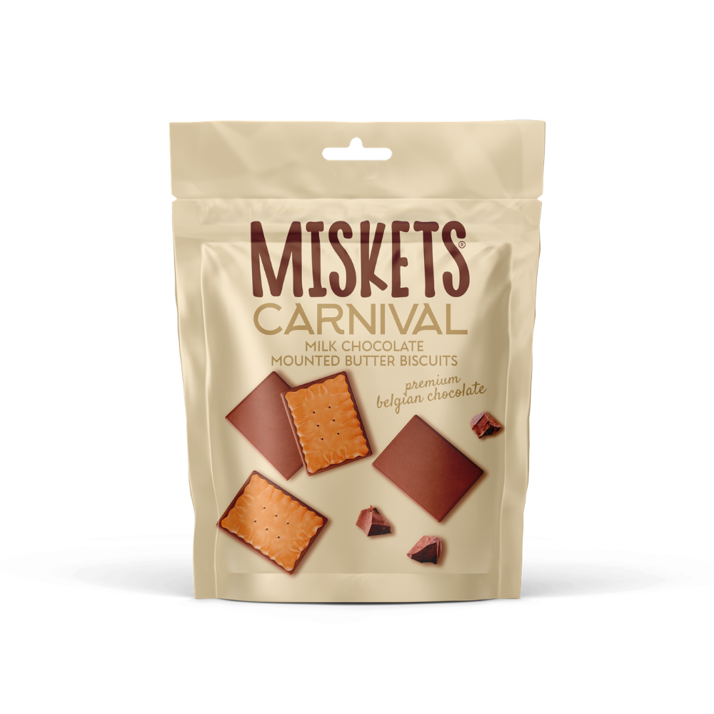 Печенье "Miskets", 50 гр, с молочным шоколадом