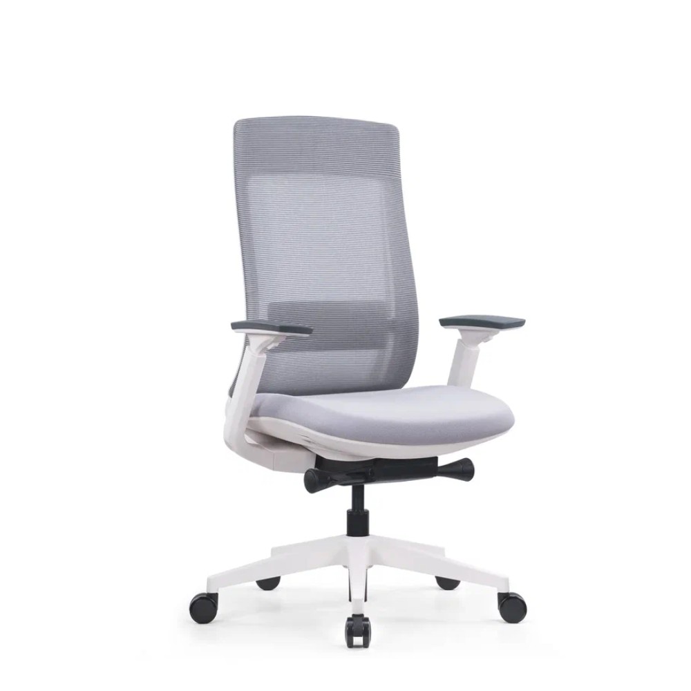 Кресло компьютерное SitZone E-VL002B-BS, сетка, ткань, пластик, серый