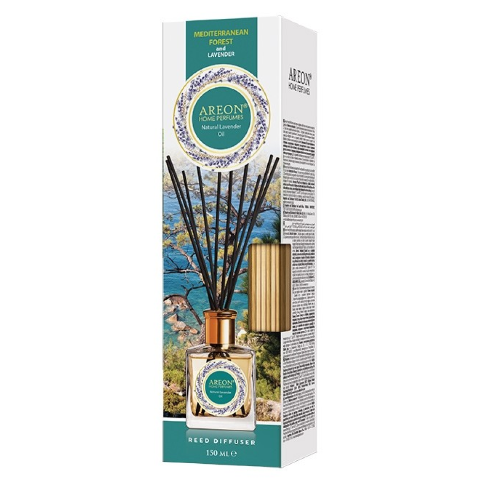 Аромадиффузор Areon Home perfume sticks средиземноморский лес и масло лаванды, 150 мл - 3