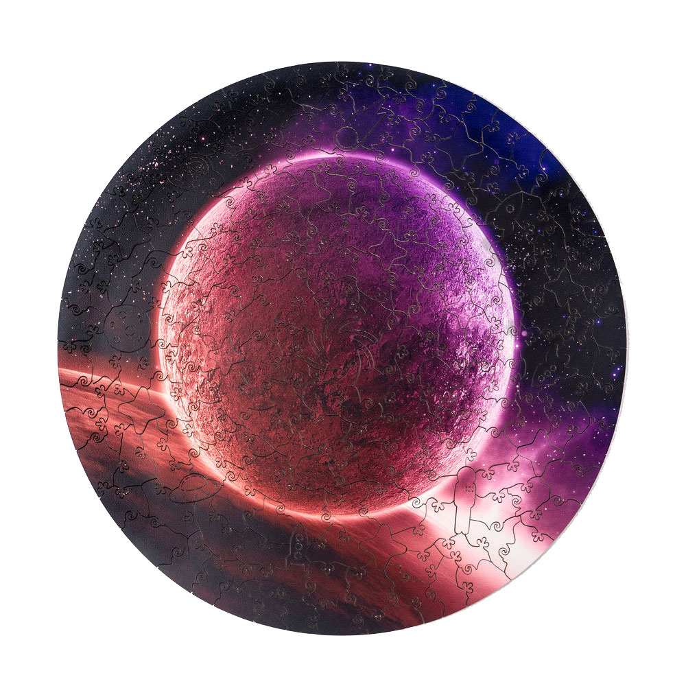 Пазл деревянный "Pink shine"