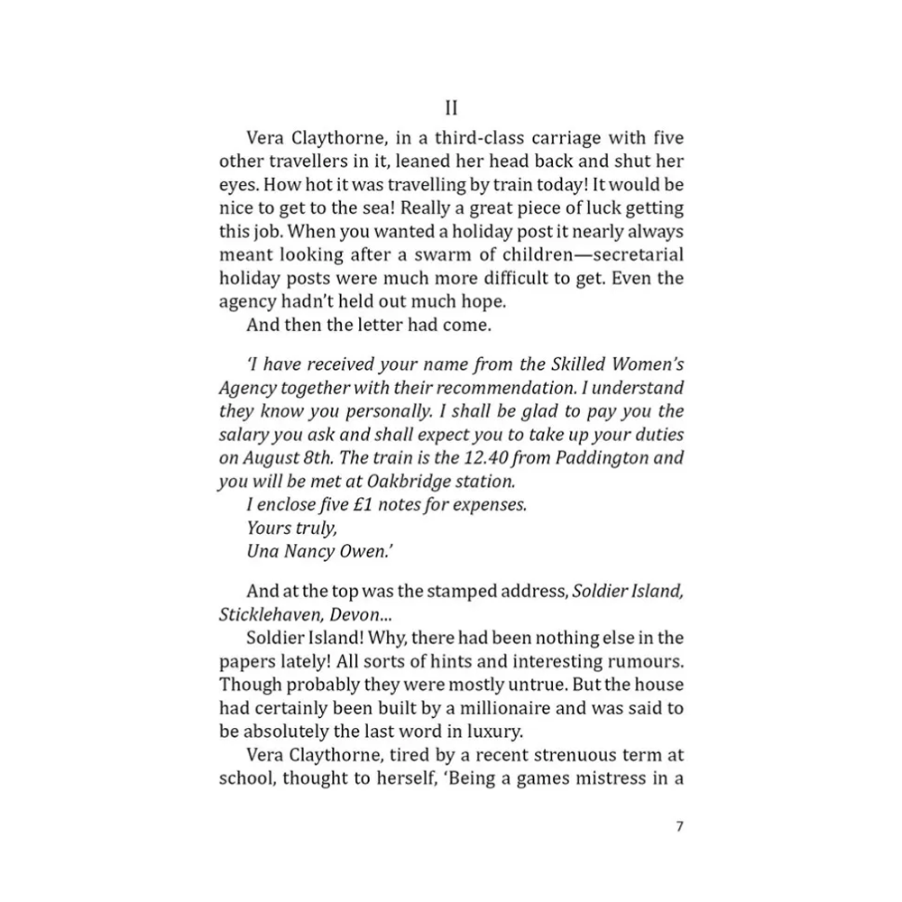 Книга на английском языке "И никого не стало", Агата Кристи - 3