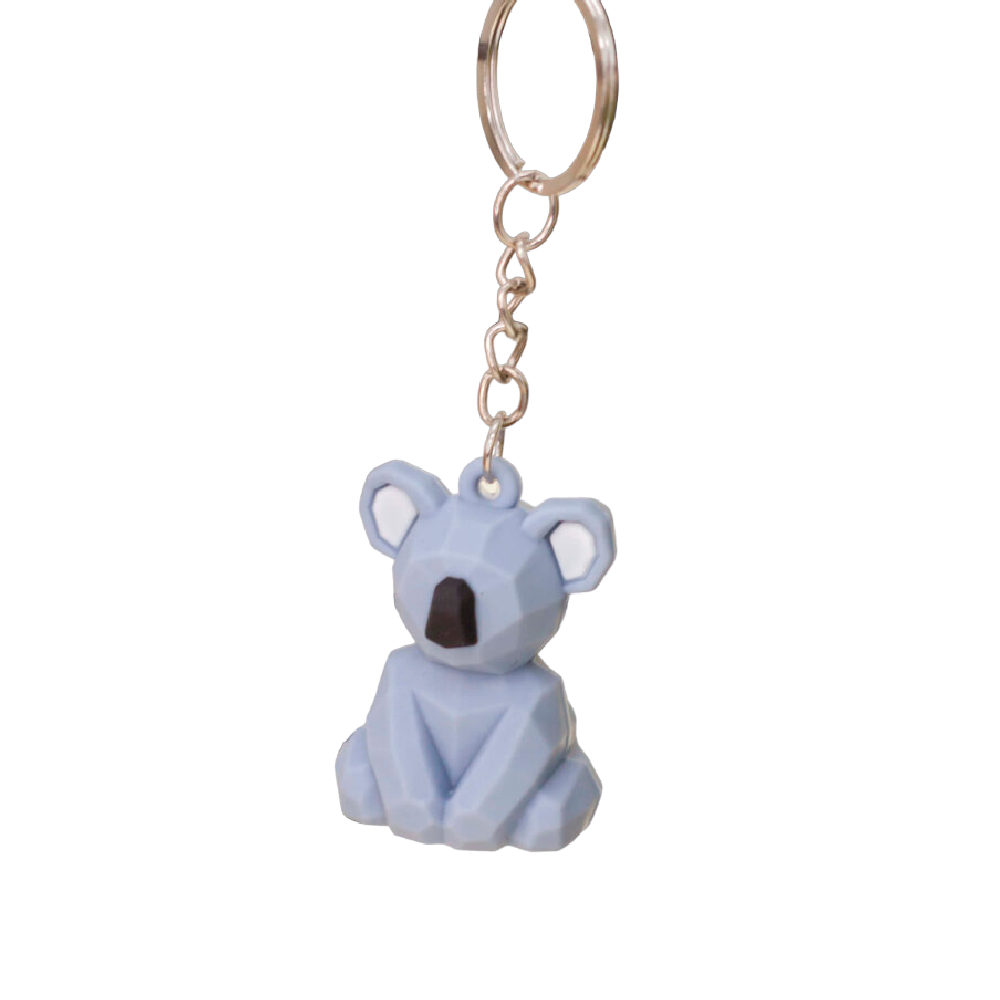 Брелок "Statuette koala", серый