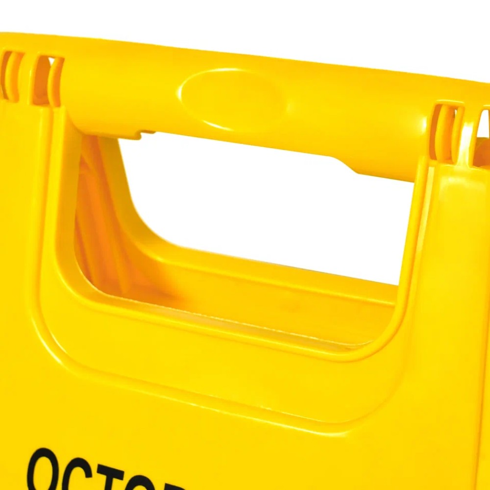 Знак СКОЛЬЗКИЙ ПОЛ, 59х27 см, раскладной - 10