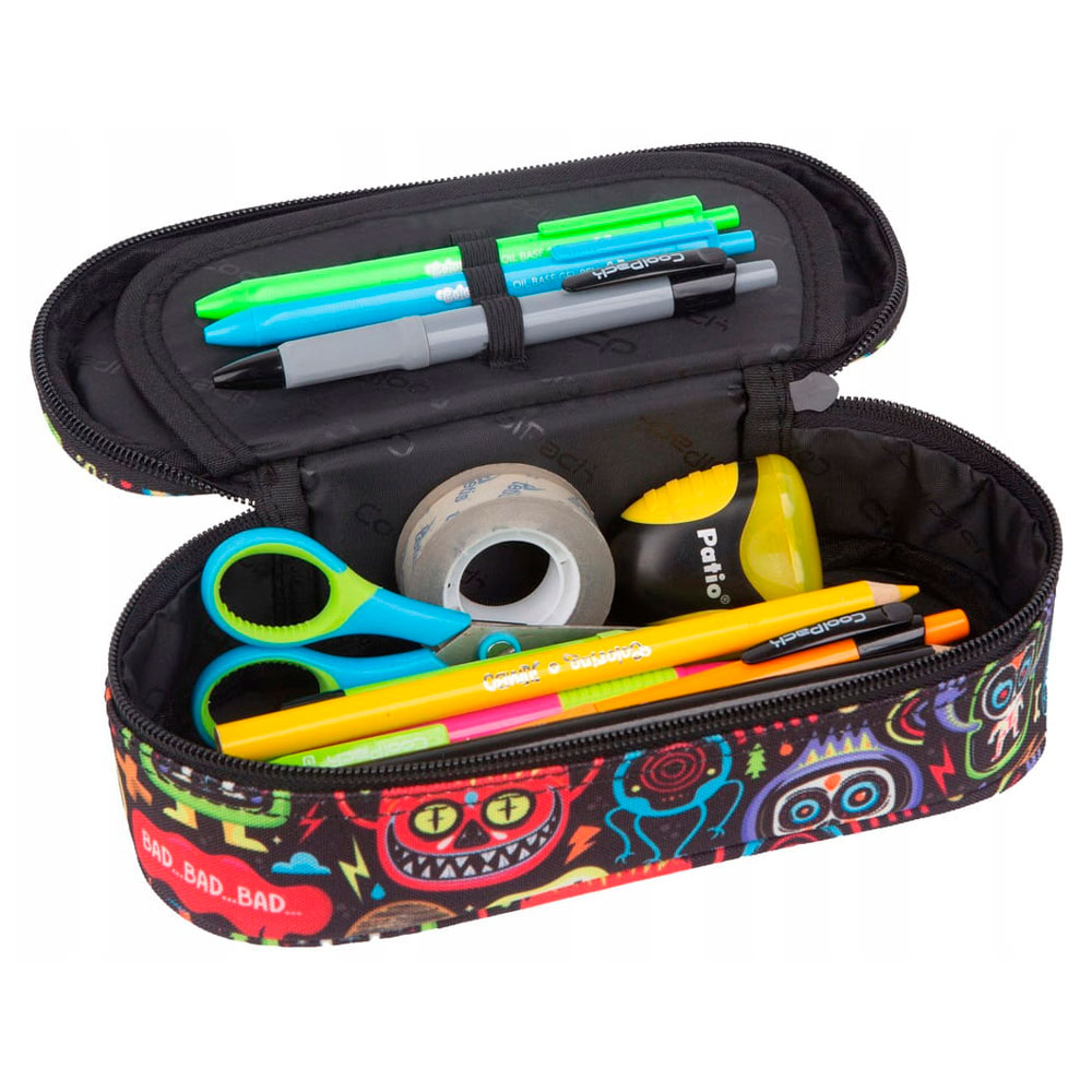 Пенал CoolPack "Scary stickers", 1 отделение - 2