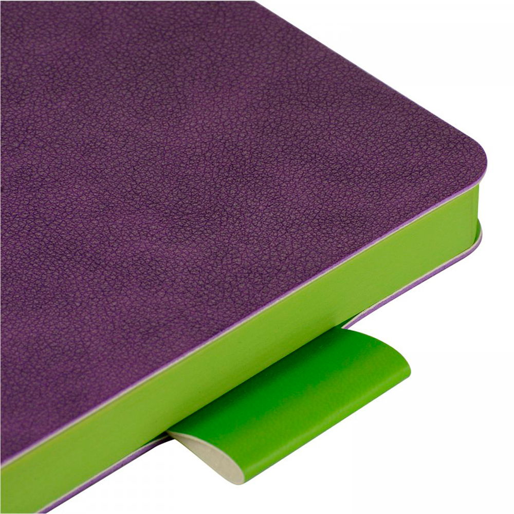  Ежедневник недатированный "Boston", A5,  272 страницы, фиолетовый - 5