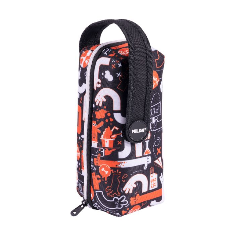 Пенал "Fingers", 1 отделение, с наполнением, разноцветный