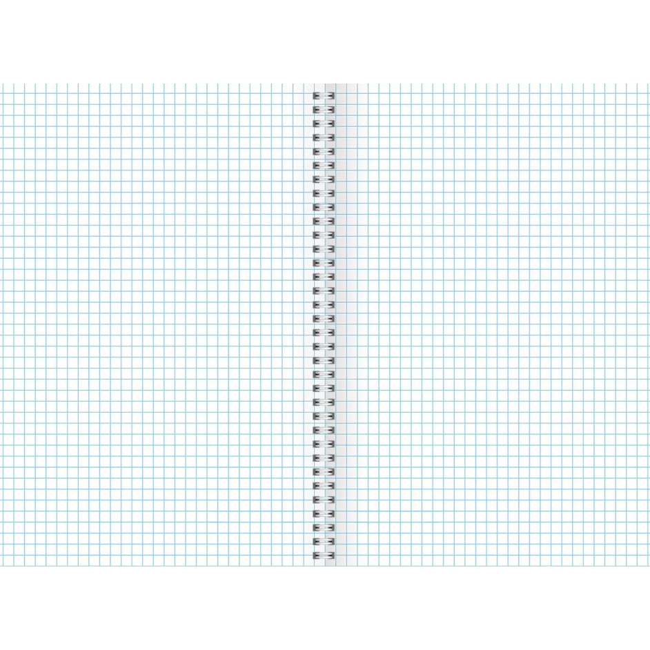 Тетрадь "Little fox", А4, 60 листов, клетка, разноцветный
