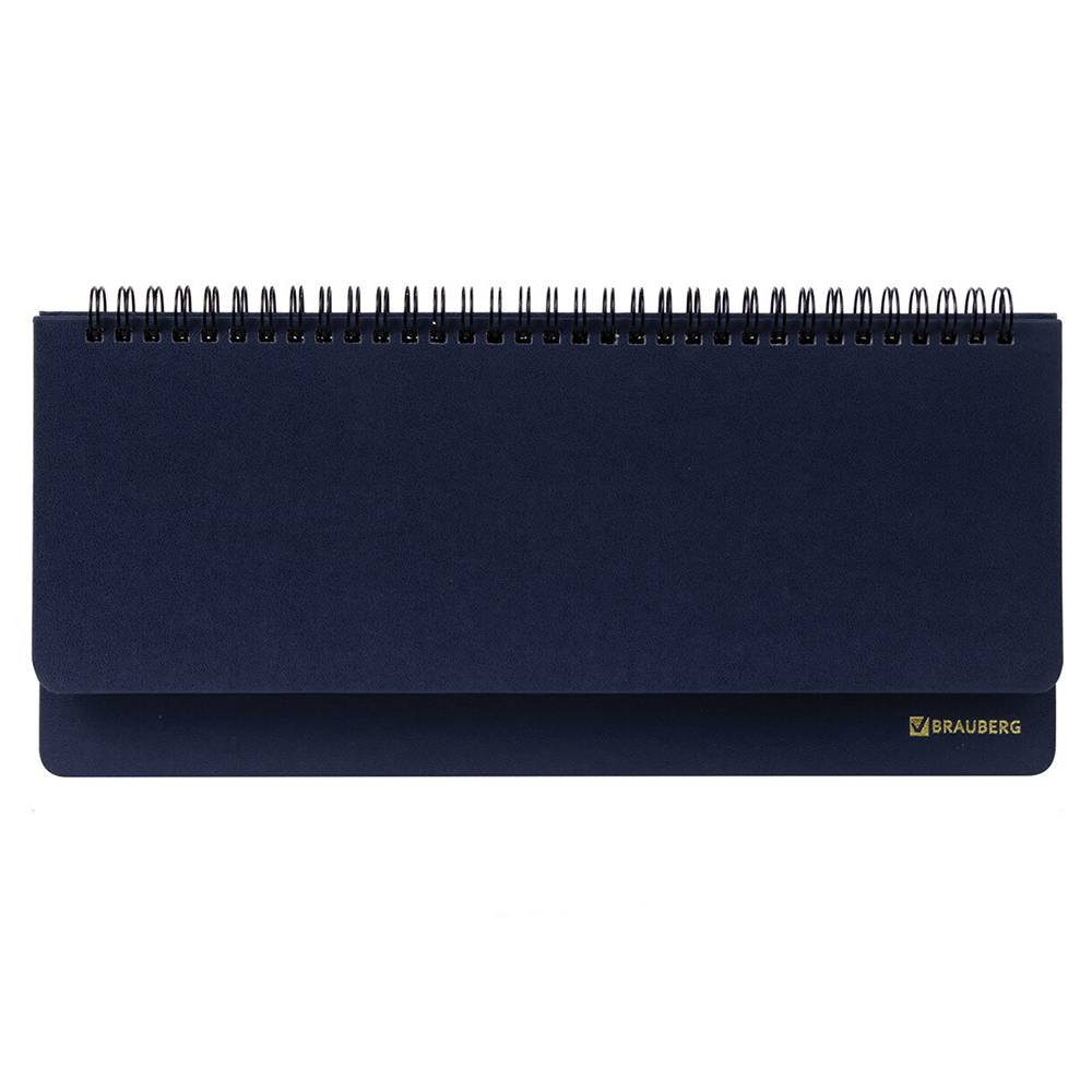 Еженедельник недатированный настольный "Select", 305x140 мм, 120 страниц, темно-синий