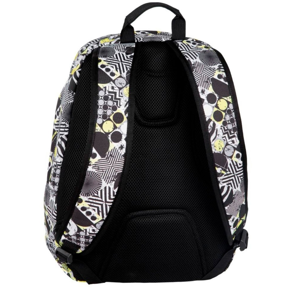 Рюкзак молодежный CoolPack "Scout Tic Tac", белый, черный, желтый