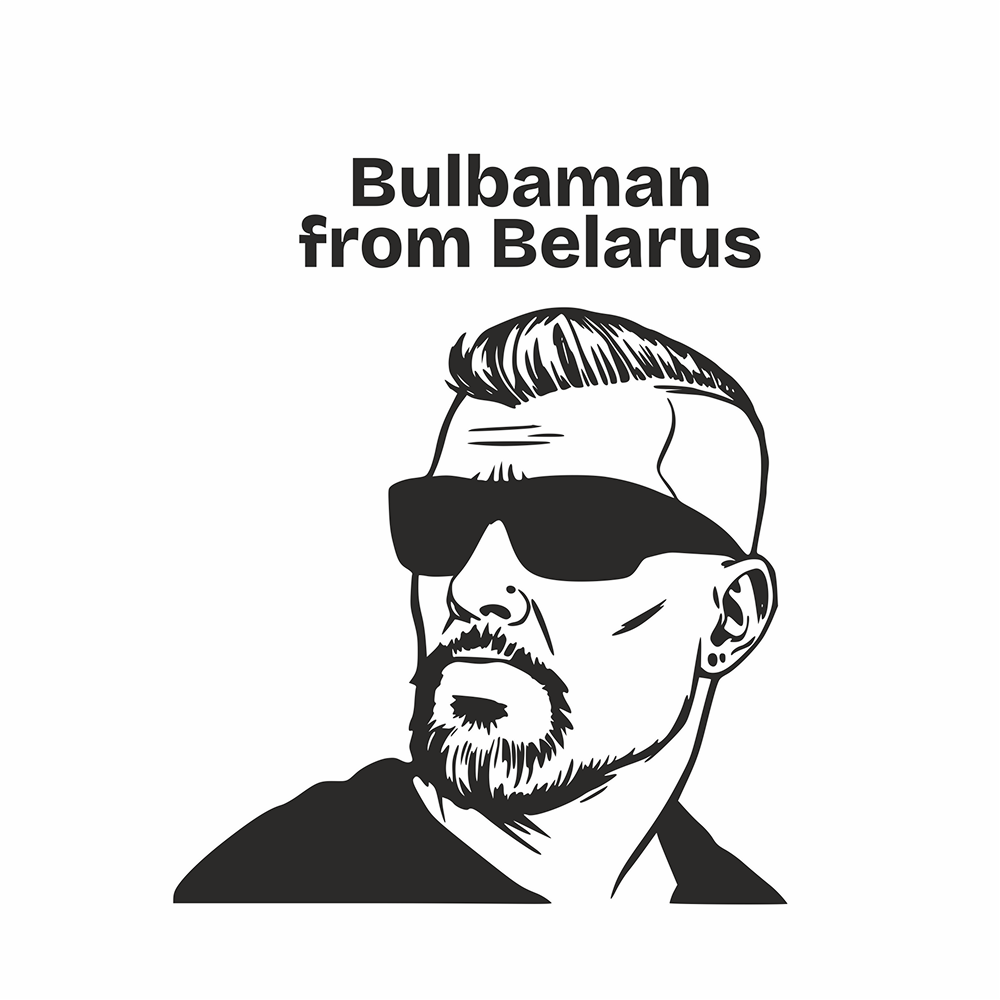 Скетчбук "Bulbaman", 12х12 см, 140 г/м2, 80 листов, белый