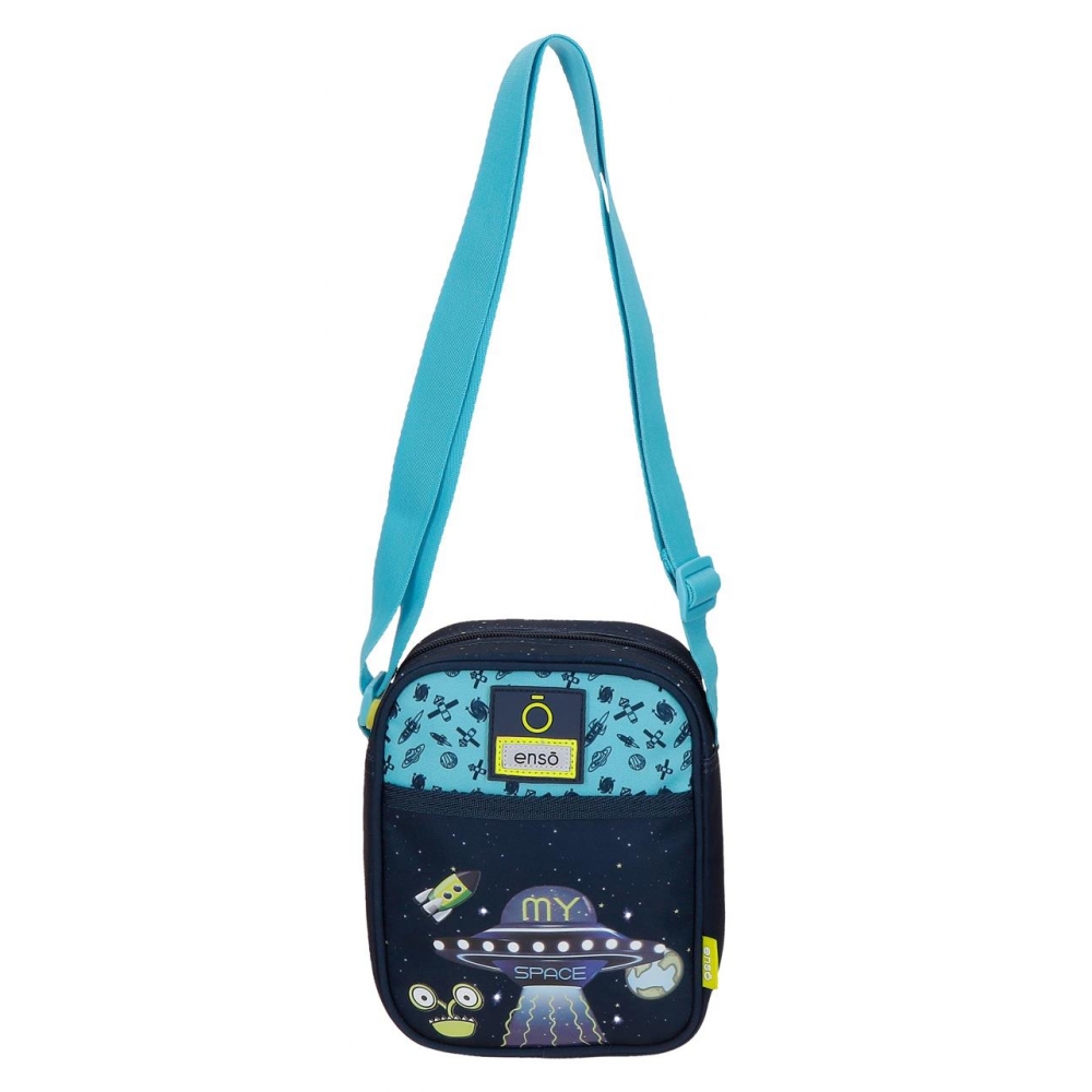 Сумка Enso "My space", темно-синий, бирюзовый - 6