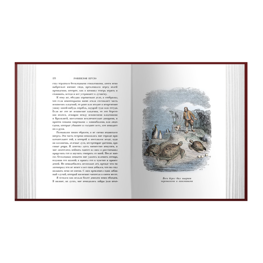 Комплект из 2-х книг "Путешествия Гулливера + Робинзон Крузо", Джонатан Свифт, Даниэль Дефо - 4