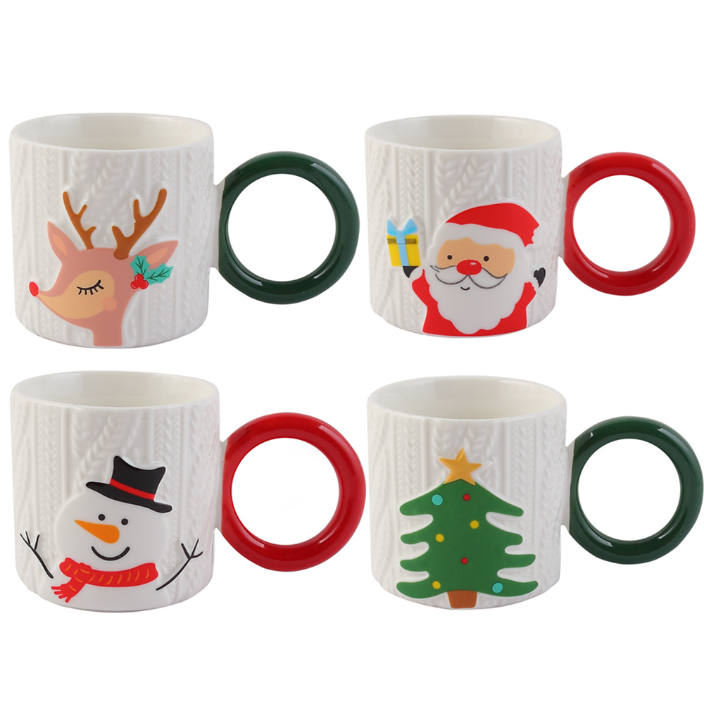 Кружка керамическая "Новый год", 250 мл, ассорти