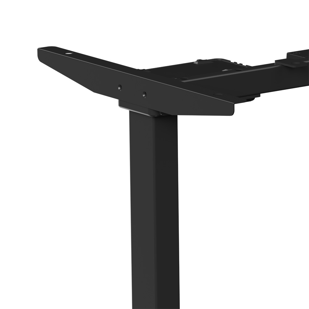 Стол с электроприводом WellDesk Prime 1300x675х18 черный/дуб санта-фе винтаж (9191461+9178196) - 7