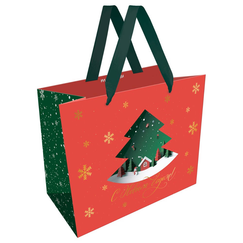 Пакет подарочный "Christmas magic", ламинированный