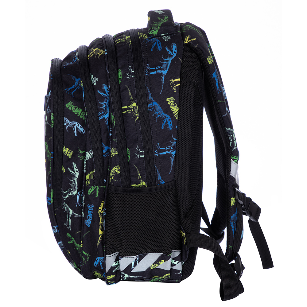 Рюкзак молодежный "Head dinos era", чёрный - 4