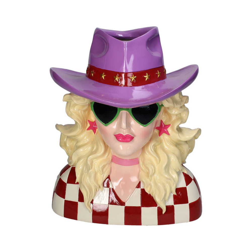 Ваза "Cowgirl", разноцветный