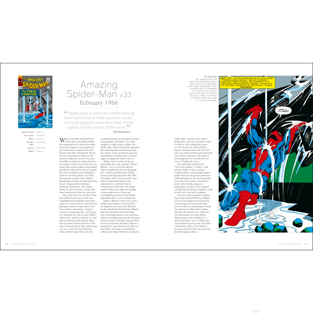 Книга на английском языке "Marvel Greatest Comics: 100 Comics that Built a Universe" 