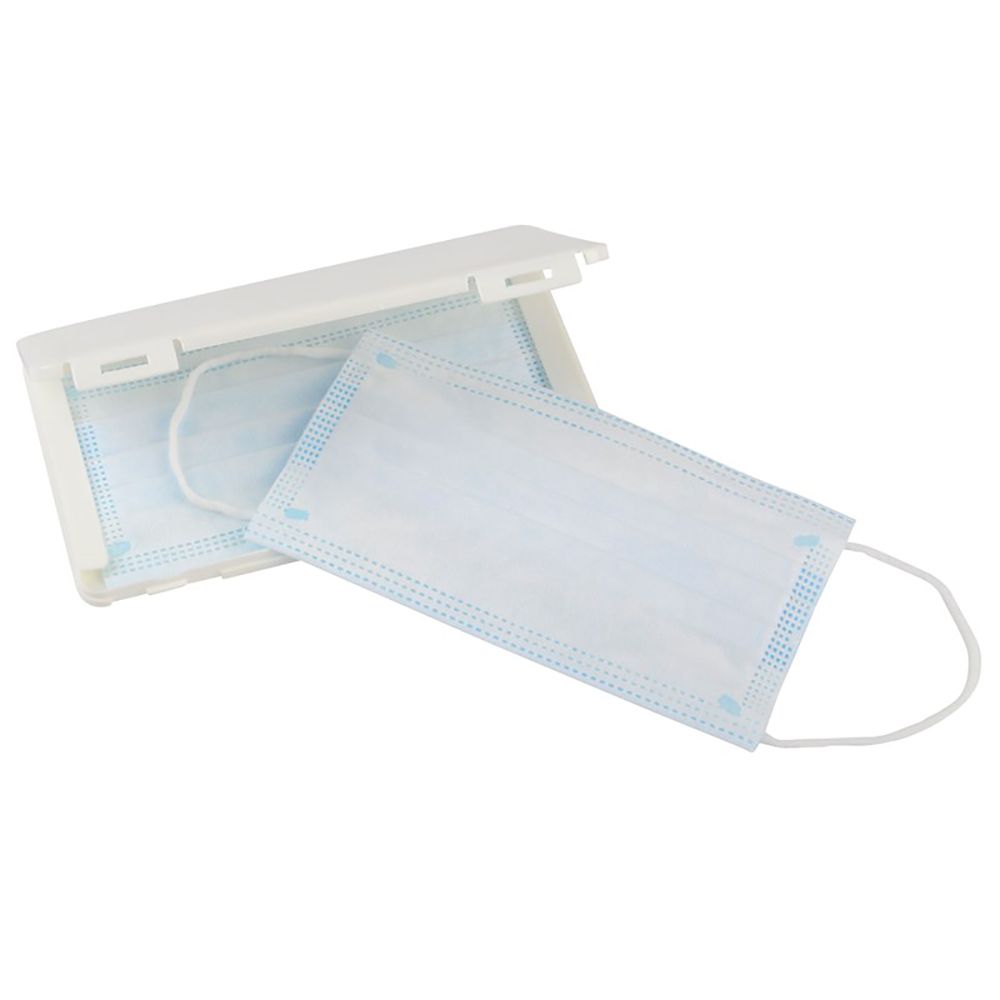Футляр для защитных масок "Mask Protect", пластик, белый - 3