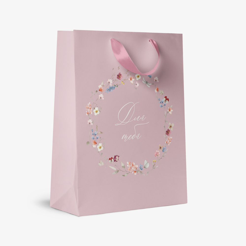 Пакет бумажный подарочный "Italy Garden LV", 25.5х31.5х11 см, ассорти