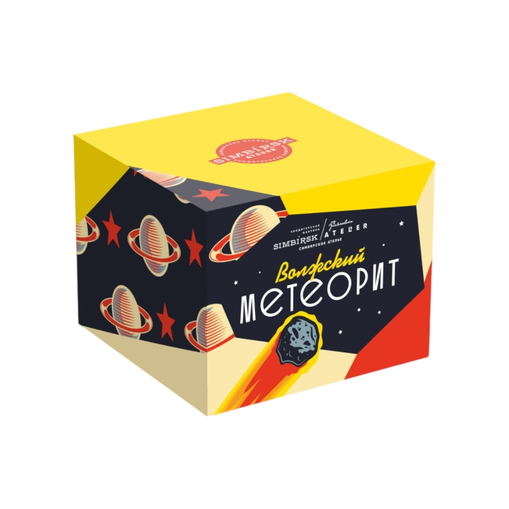 Конфеты шоколадные "Знакомые с детства. Волжский метеорит", 150 гр