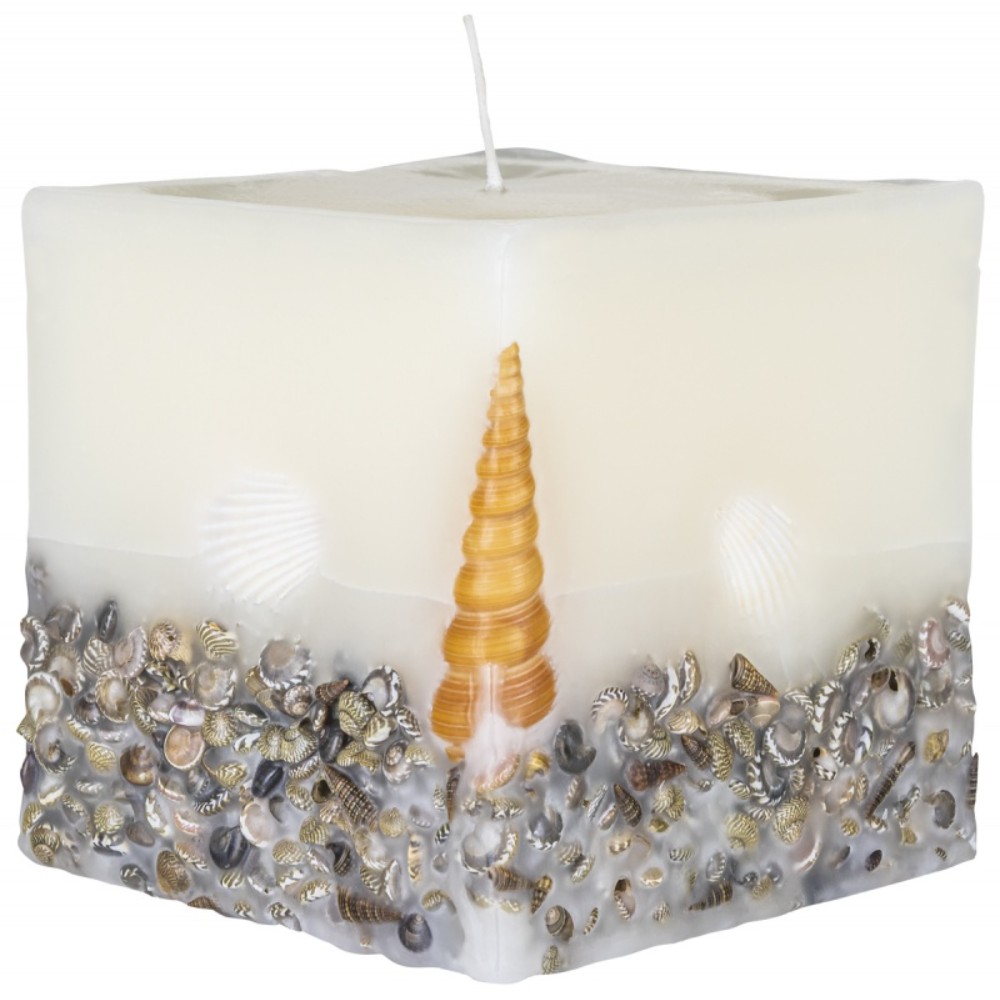 Свеча декоративная "Цилиндр Donau Home Brezza", 70х70х70 мм, белый - 5