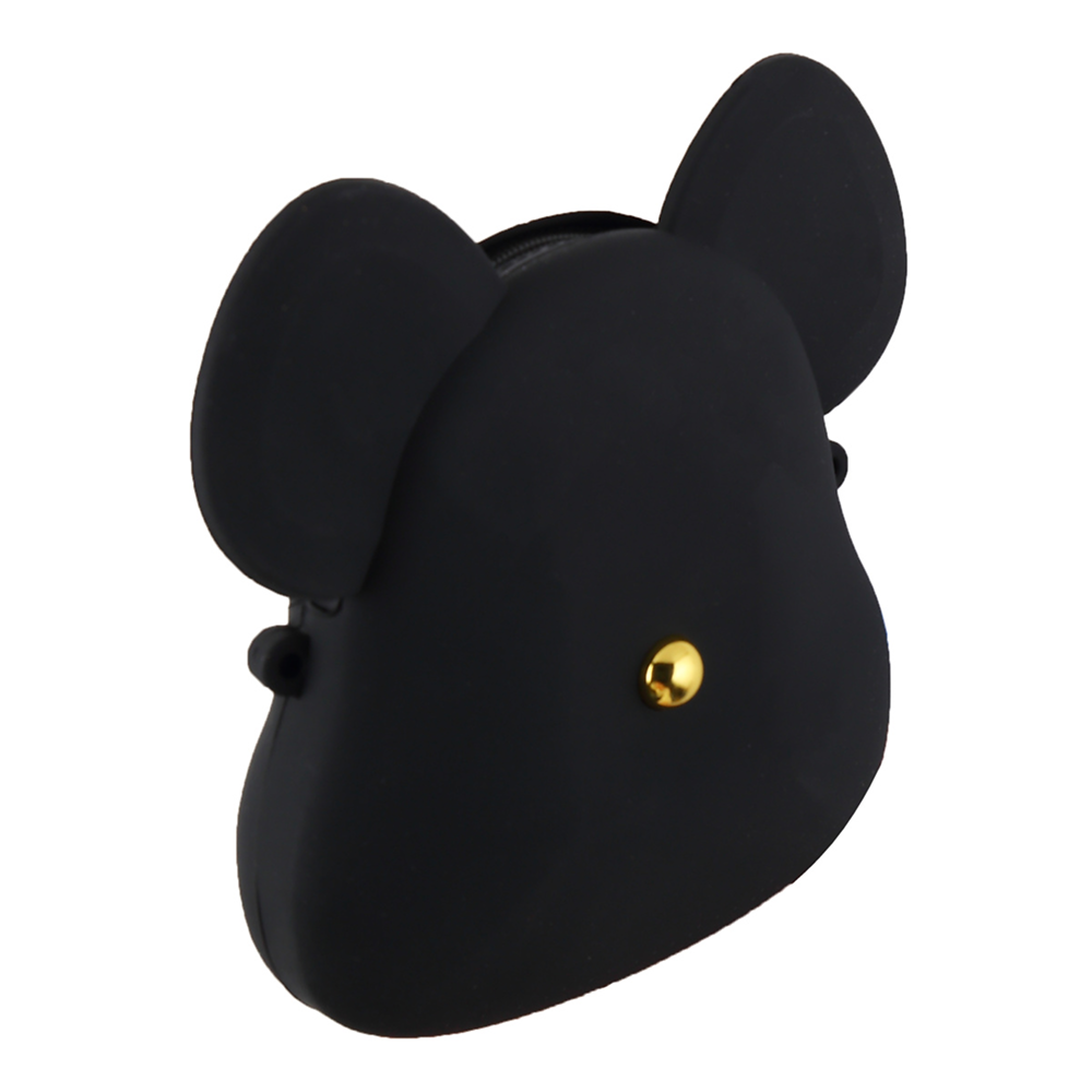 Кошелек "Cat", силикон, черный - 3