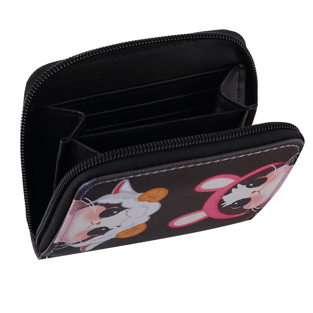 Кошелек "Cat fun", черный - 3