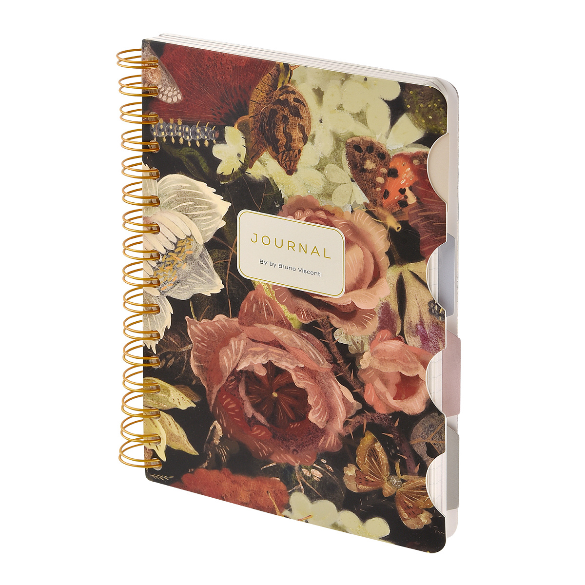 Блокнот Bruno Visconti "Art Journal. Lush Bouque", А5, 120 листов, разноцветный