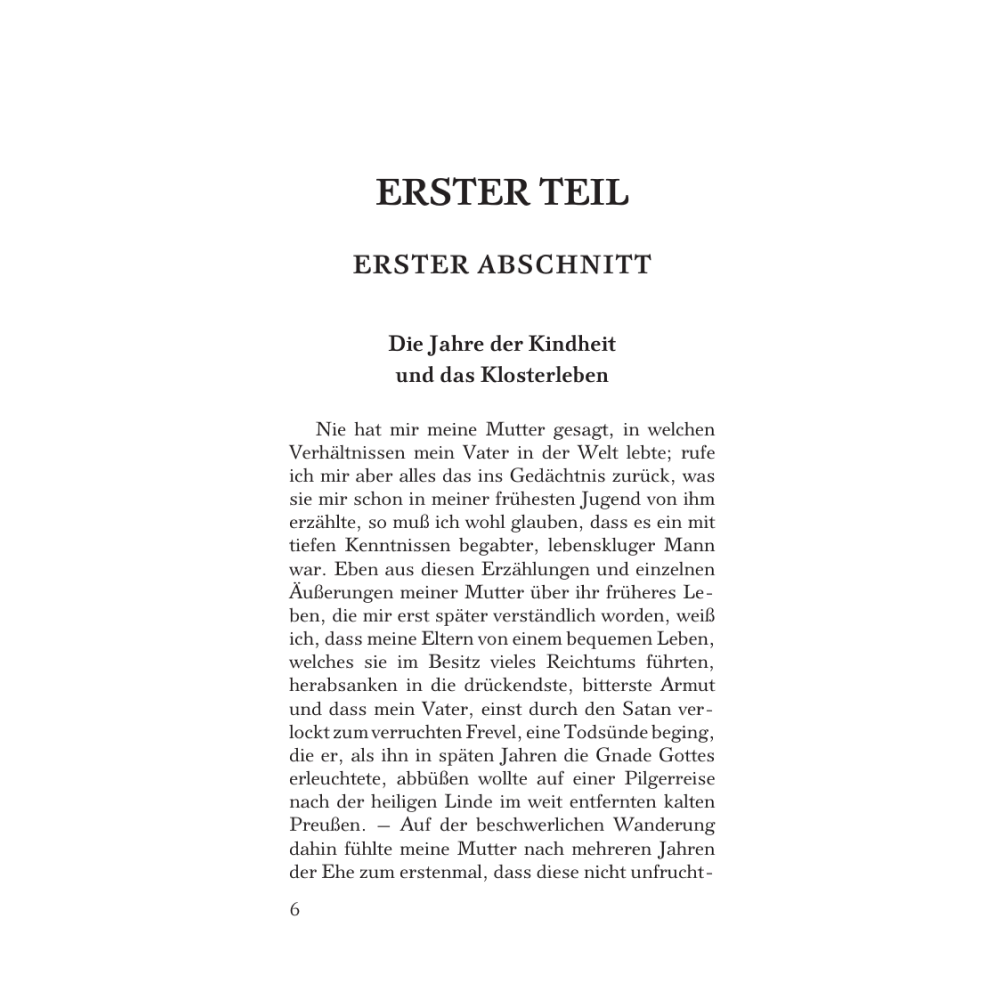 Книга на немецком языке "Die Elixiere des Teufels", Эрнст Гофман - 5
