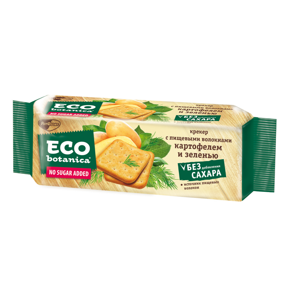Крекер "NEO-botanica NO SUGAR ADDED", с картофелем и зеленью, 175 г 