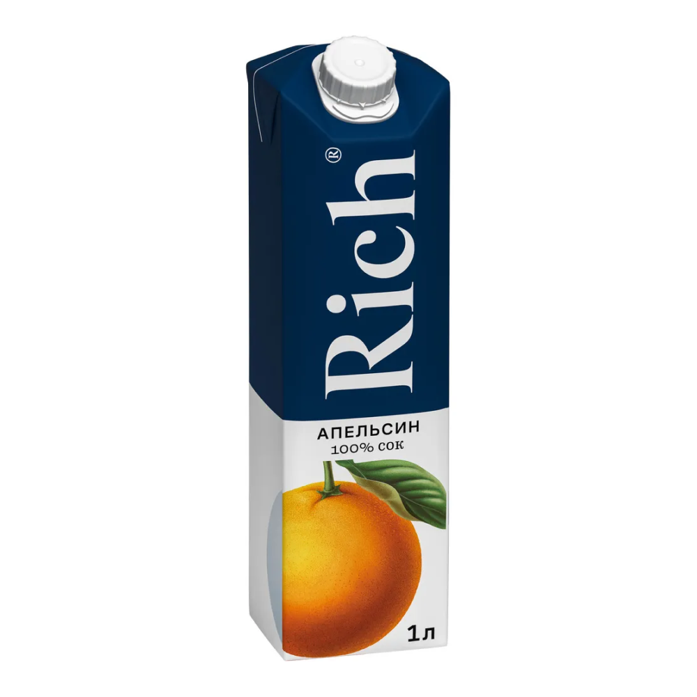 Нектар "Rich", апельсиновый, 1л.