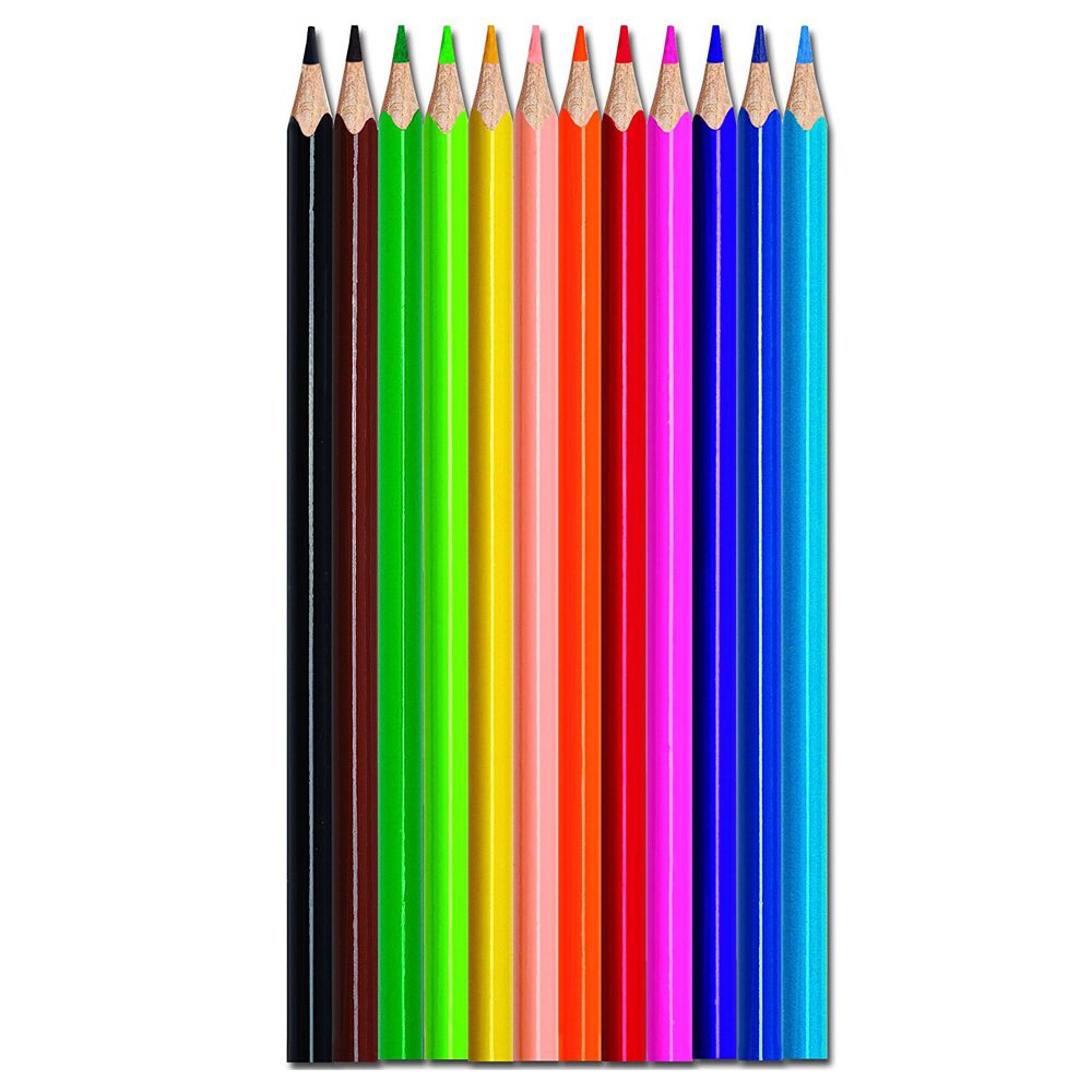 Цветные карандаши Maped "Color Peps" в металлическом пенале, 12 цветов
