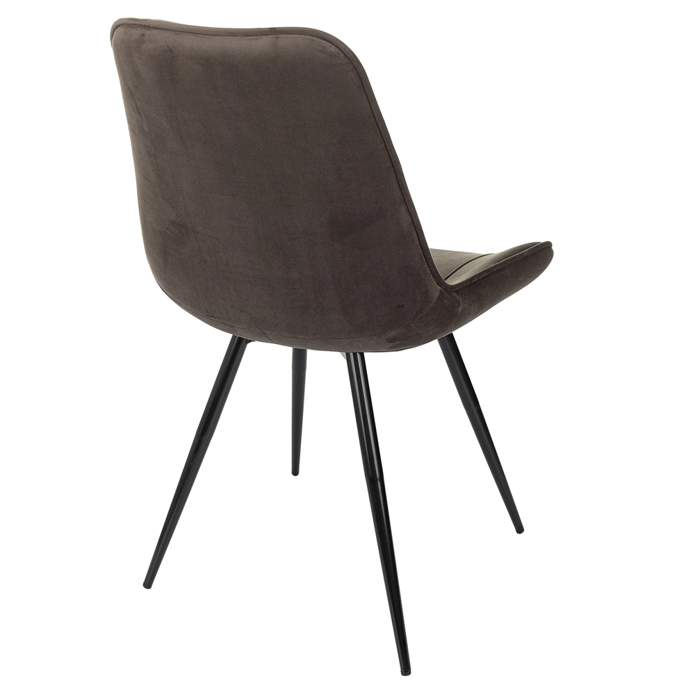 Стул Бюрократ "CH-K2_4", ткань, коричневый, металл, комплект 4 штуки - 6