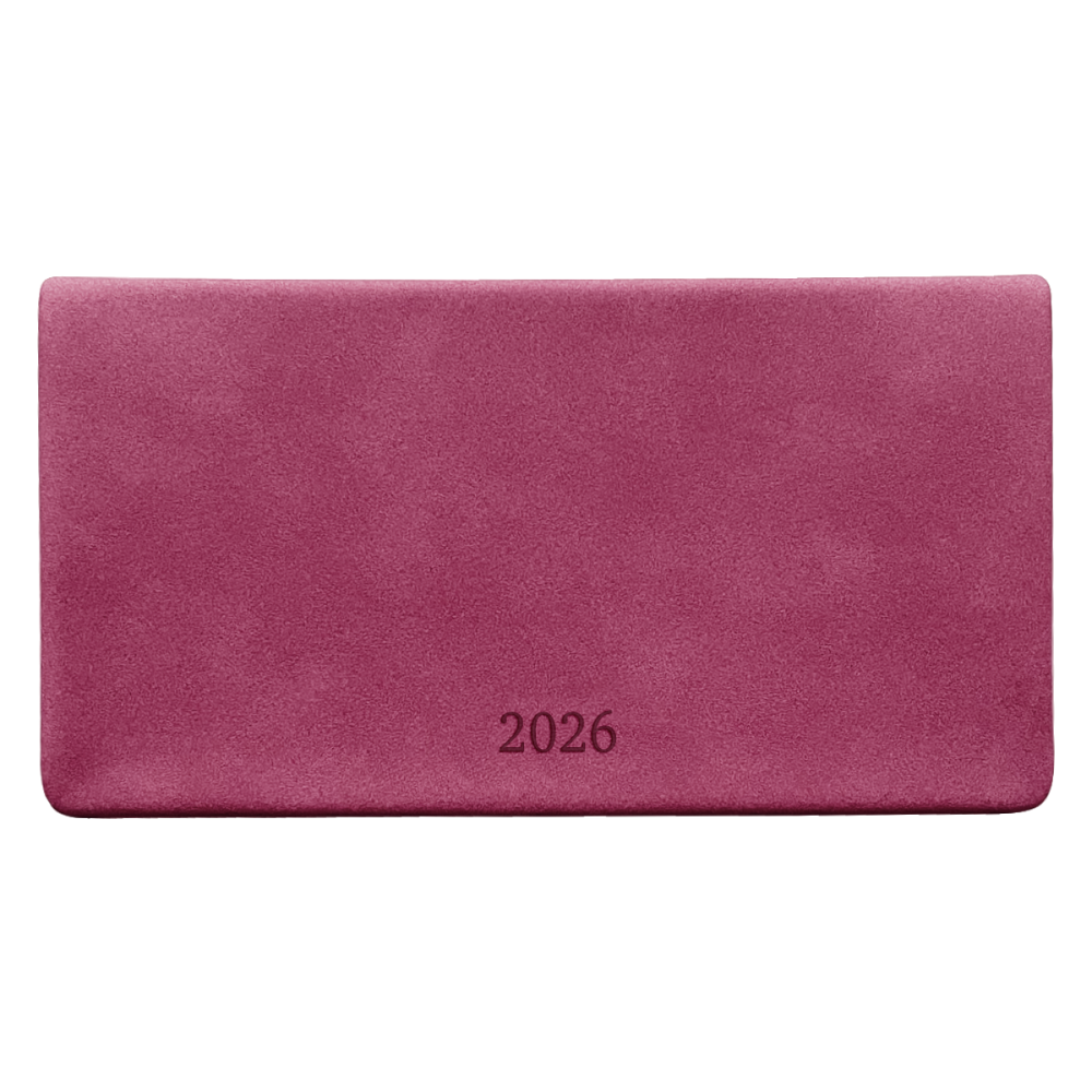 Еженедельник датированный "Soft" на 2026 год, А6, 128 страниц, красный