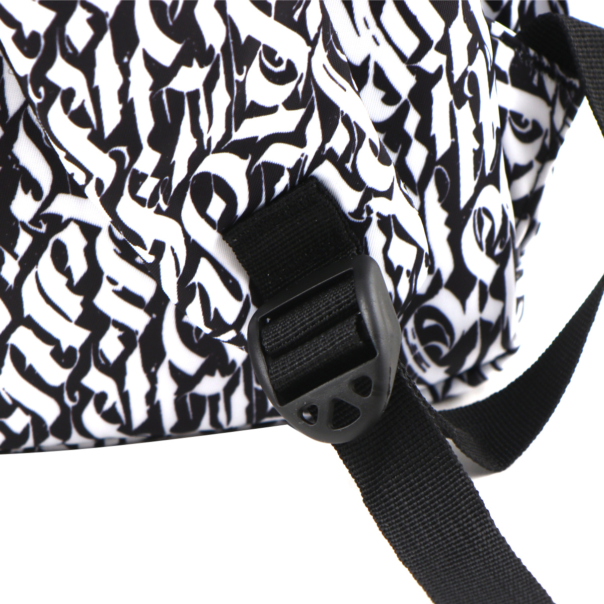 Рюкзак молодежный "Calligraphic", черный, белый - 10