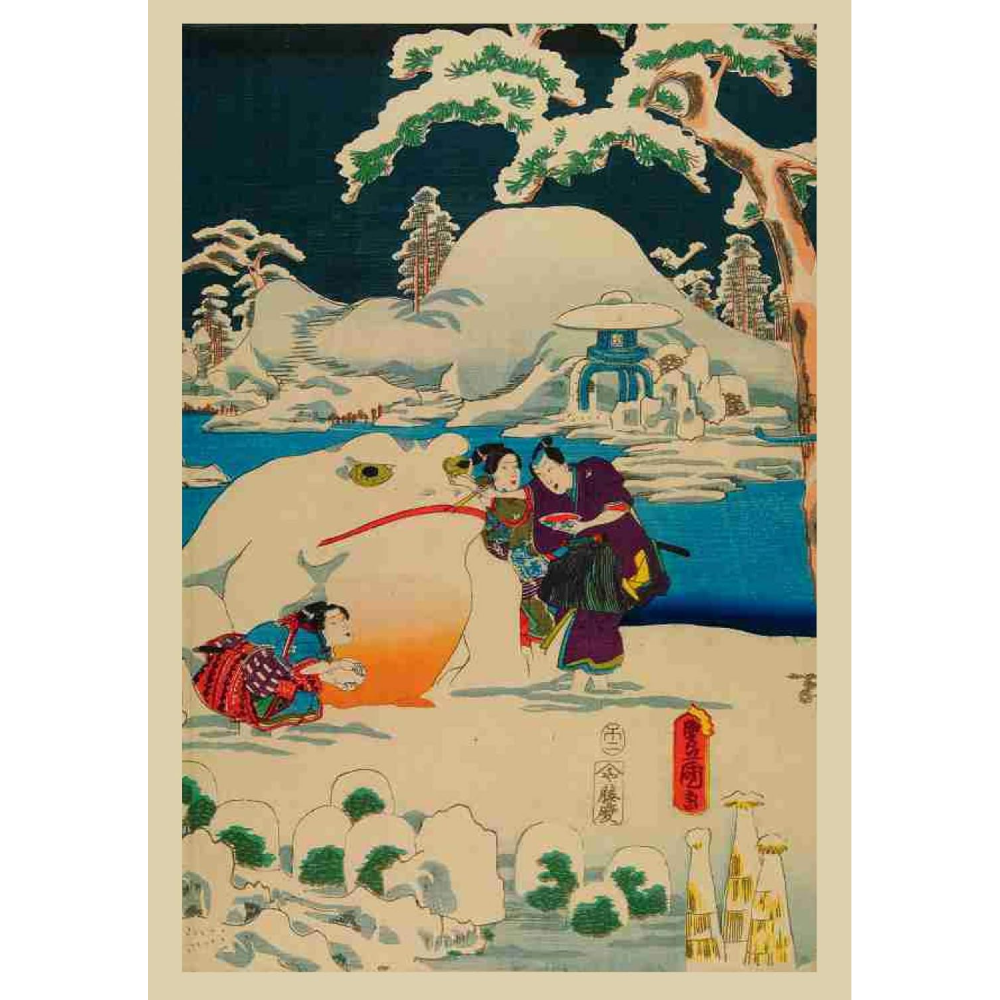 Открытки на иностранном языке "Japanese Woodblock Prints: 100 Postcards"