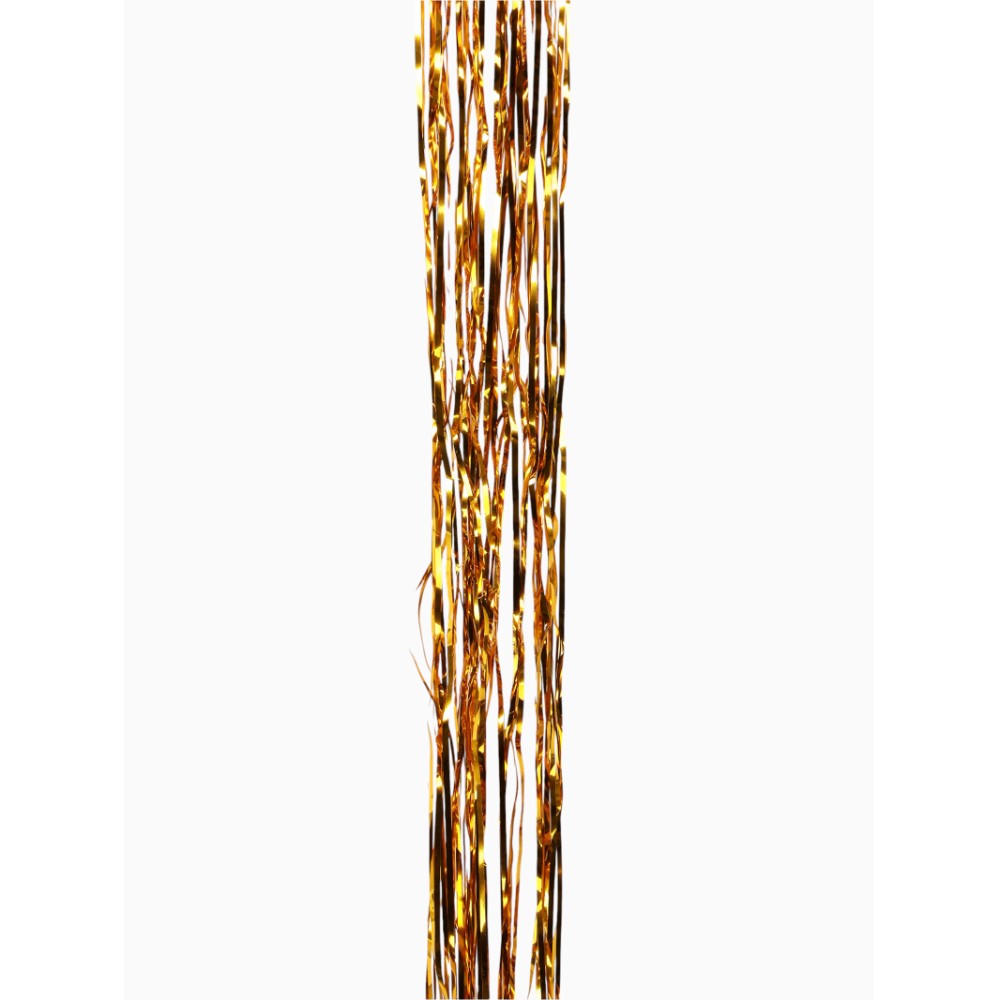 Гирлянда-дождик "Новогодний", 7,5х150 см, фольга, золотой