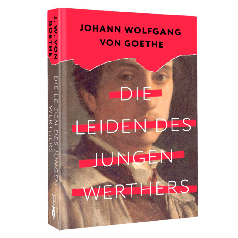 Книга на немецком языке "Die Leiden des jungen Werthers", Иоганн Вольфганг фон Гете